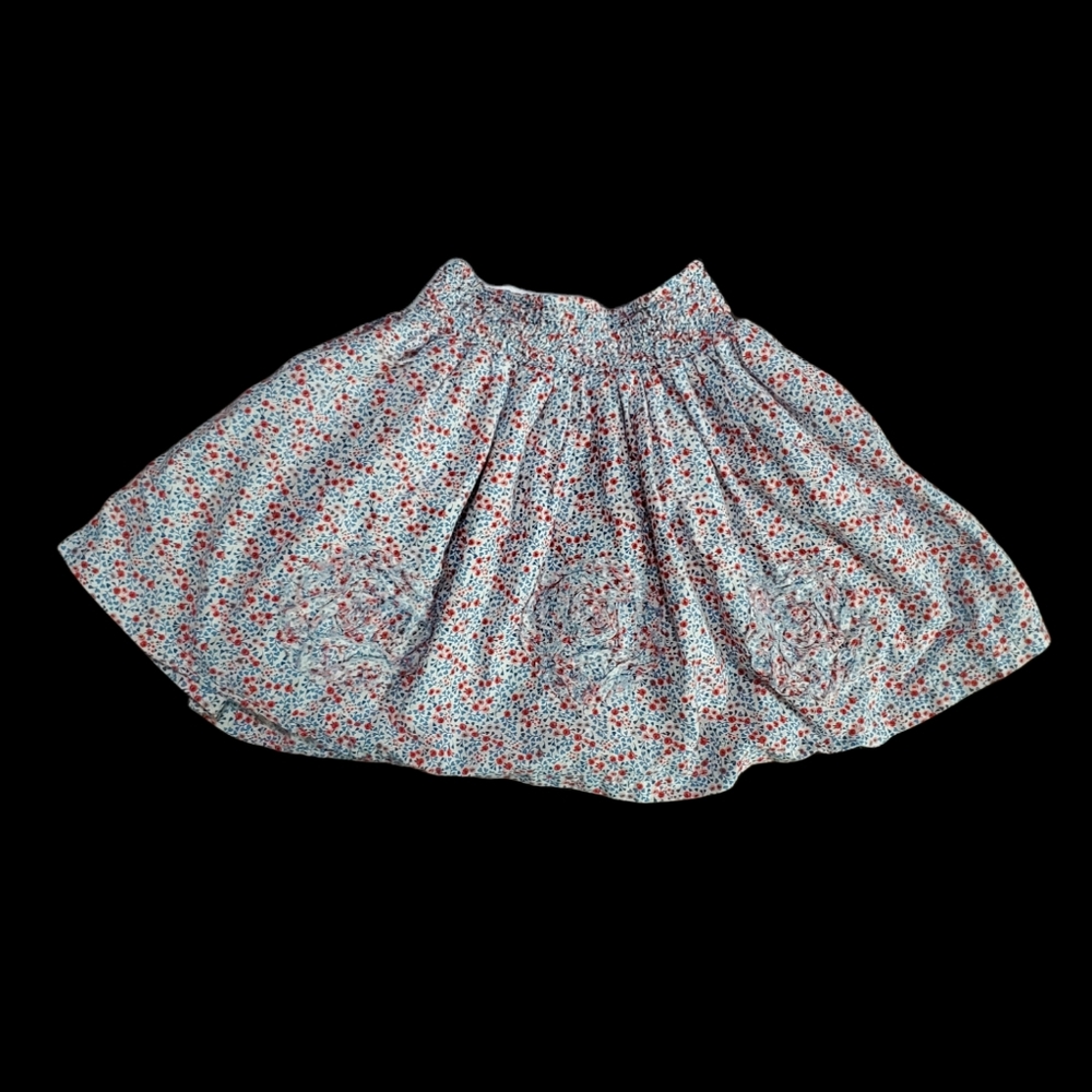 1989 Place Girls Floral Skirt